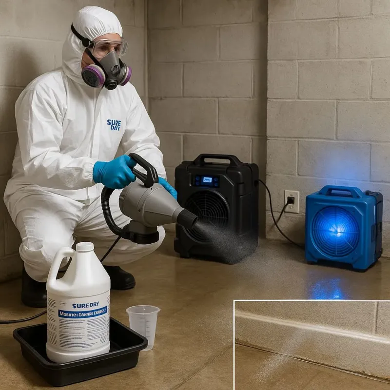 Sanitization and Odor Removal process in Fox Chase, PA