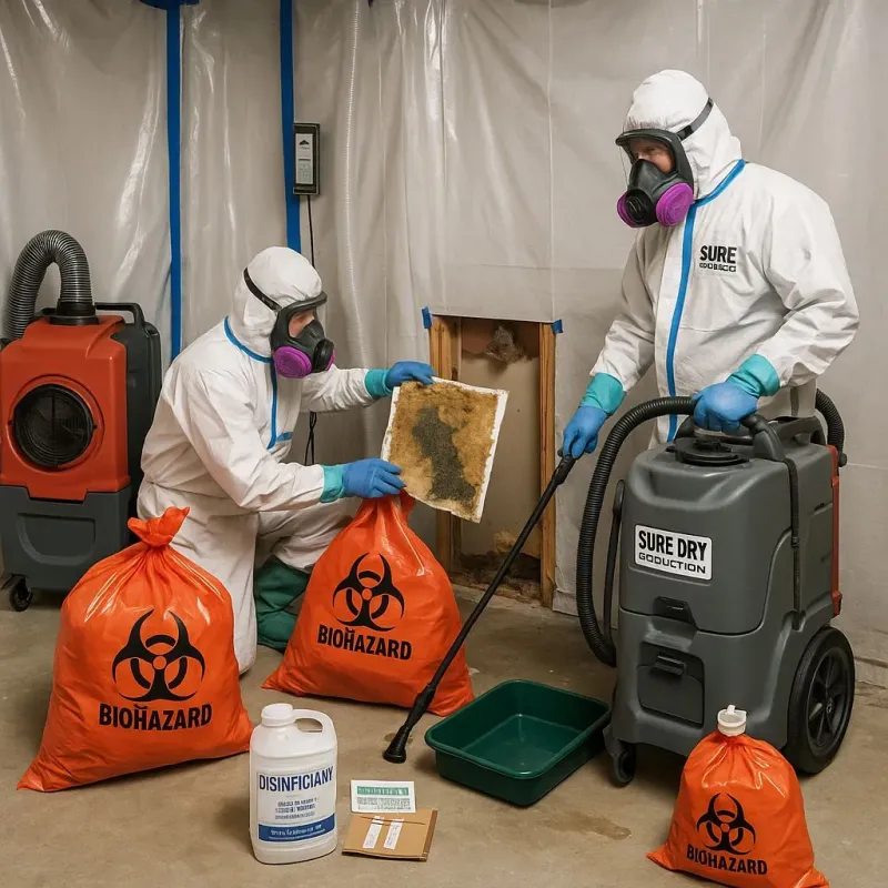 Contaminated Water Handling Protocols process in Fox Chase, PA