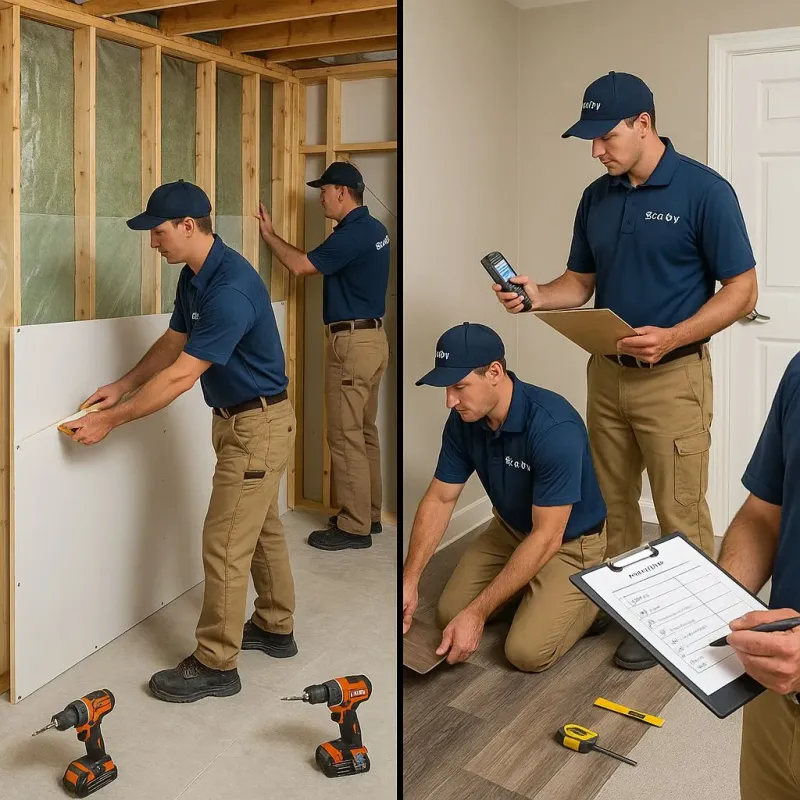 Repairs and Reconstruction process in Fox Chase, PA